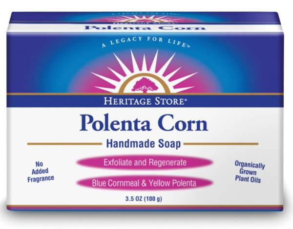 Heritage Products - Heritage Products Polenta Corn Bar Soap 3 ct