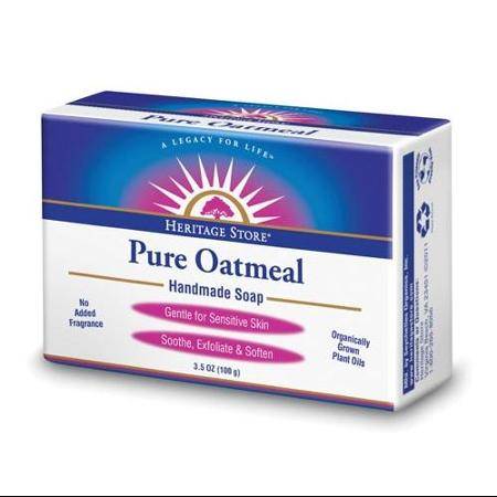 Heritage Products - Heritage Products Pure Oatmeal Bar Soap 3 ct