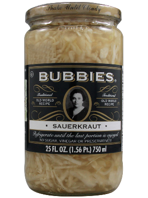 Bubbies - Bubbies Sauerkraut 25 oz