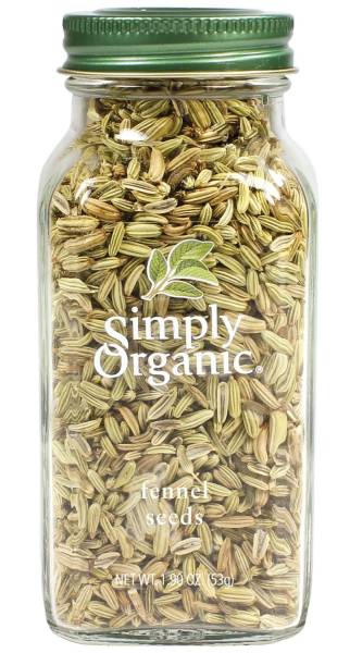 Simply Organic - Simply Organic Fennel Seed 1.9 oz