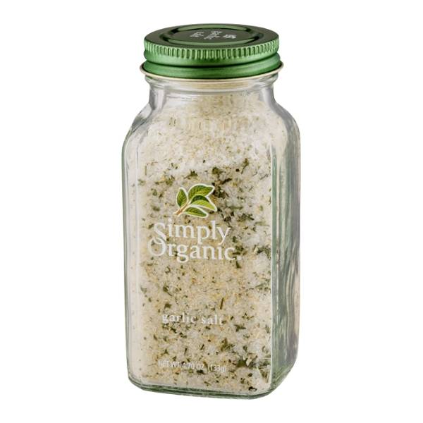 Simply Organic - Simply Organic Garlic Salt 4.7 oz