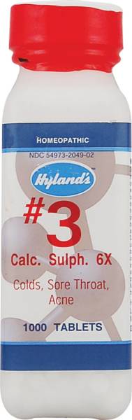 Hylands - Hylands Calcarea Sulphurica 6X 1000 tab