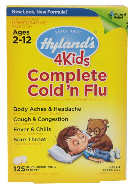 Hylands - Hylands 4 Kids Complete Cold n' Flu 125 tab