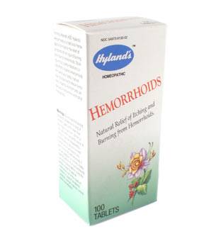 Hylands - Hylands Hemorrhoids 100 tab