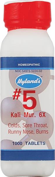 Hylands - Hylands Kali Muriaticum 6X 1000 tab