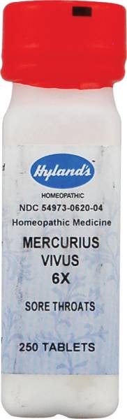 Hylands - Hylands Mercurius Vivus 6X 250 tab