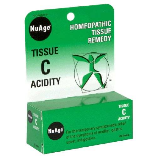 Hylands - Hylands NuAge Tissue C Acidity 125 tab
