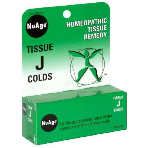 Hylands - Hylands NuAge Tissue J Colds 125 tab