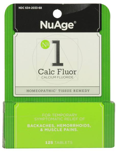 Hylands - Hylands NuAge Tissue Remedy - Calc Fluor 6X 125 tab