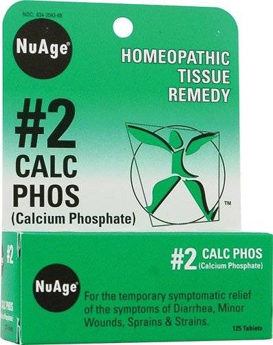 Hylands - Hylands NuAge Tissue Remedy - Calcium Phosphorica 6X 125 tab