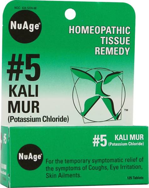 Hylands - Hylands NuAge Tissue Remedy - Kali Muriaticum 6X 125 tab