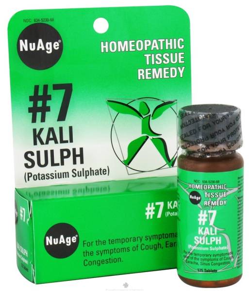 Hylands - Hylands NuAge Tissue Remedy - Kali Sulph 6X 125 tab