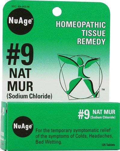 Hylands - Hylands NuAge Tissue Remedy - Natrum Mur 6X 125 tab