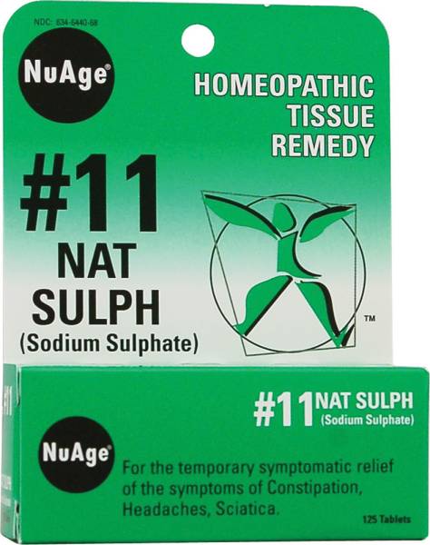 Hylands - Hylands NuAge Tissue Remedy - Natrum Sulph 6X 125 tab