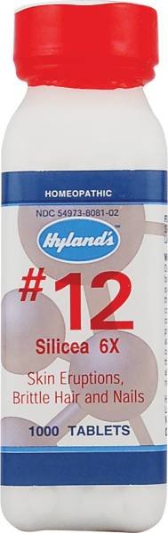Hylands - Hylands Silicea 6X 1000 tab