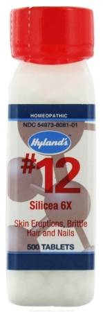 Hylands - Hylands Silicea 6X 500 tab