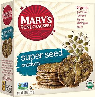 MARY`S GONE CRACKERS - Mary's Gone Crackers Super Seed 6.5 oz (12 Pack)