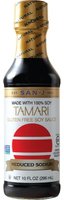 San-J - San-J Tamari - Reduced Sodium 10 oz (6 Pack)