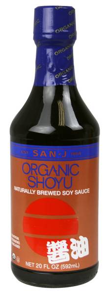 San-J - San-J Organic Shoyu 20 oz (6 Pack)