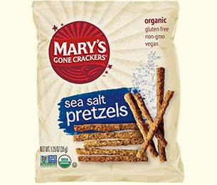 MARY`S GONE CRACKERS - Mary's Gone Crackers Sea Salt Pretzels 1.25 oz (25 Pack)