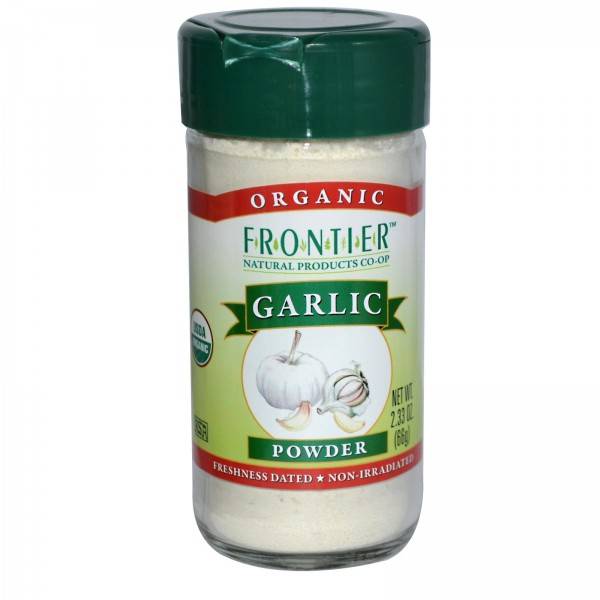 Frontier Natural Products - Frontier Natural Products Organic Garlic Powder 2.33 oz