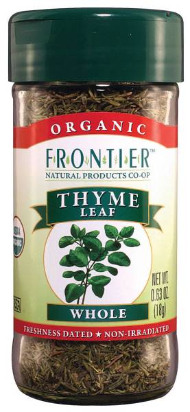 Frontier Natural Products - Frontier Natural Products Organic Thyme Leaf 0.8 oz