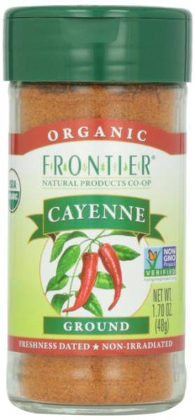 Frontier Natural Products - Frontier Natural Products Organic Ground Cayenne Pepper 1.7 oz