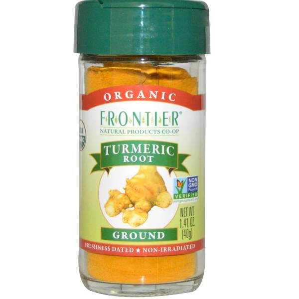 Frontier Natural Products - Frontier Natural Products Organic Ground Turmeric Root 1.41 oz