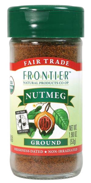 Frontier Natural Products - Frontier Natural Products Organic Ground Nutmeg 1.9 oz