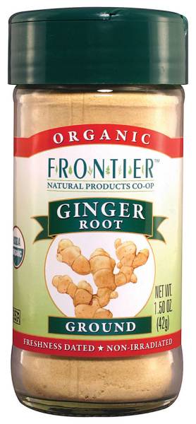 Frontier Natural Products - Frontier Natural Products Organic Ground Ginger 1.5 oz