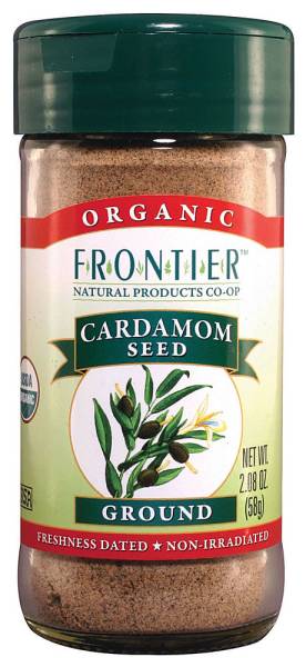 Frontier Natural Products - Frontier Natural Products Organic Ground Cardamom Seed 2.08 oz
