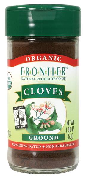 Frontier Natural Products - Frontier Natural Products Organic Fair Trade Ground Cloves 1.90 oz