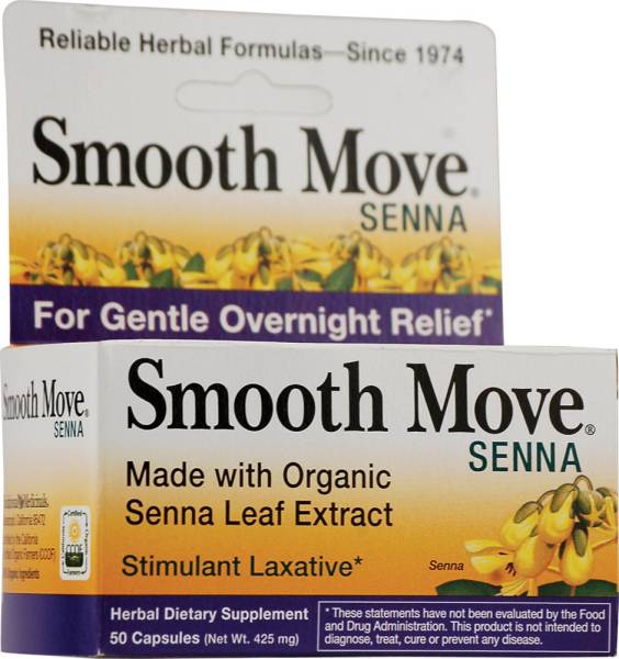 Traditional Medicinals - Traditional Medicinals Smooth Move Senna 50 capsule