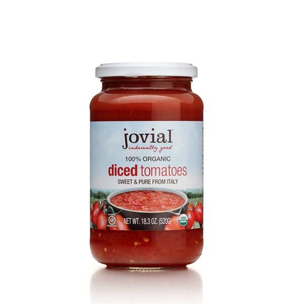 Jovial - Jovial Organic Diced Tomatoes 18.3 oz (6 Pack)