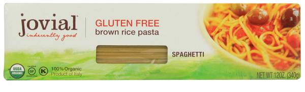 Jovial - Jovial Organic Brown Rice Spaghetti Pasta 12 oz (12 Pack)