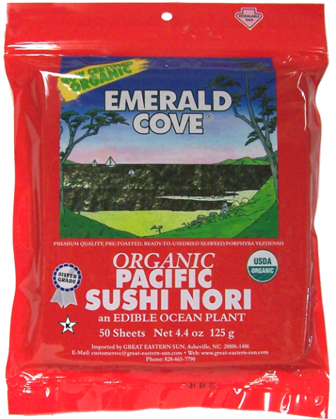 Emerald Cove - Emerald Cove Pacific Sushi Nori 50 Sheets (4 Pack)
