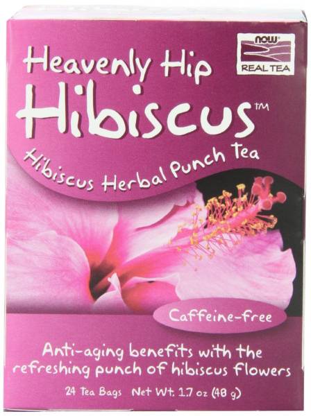 Now Foods - Now Foods Heavenly Hip Hibiscus Tea 1.7 oz (24 Bags)
