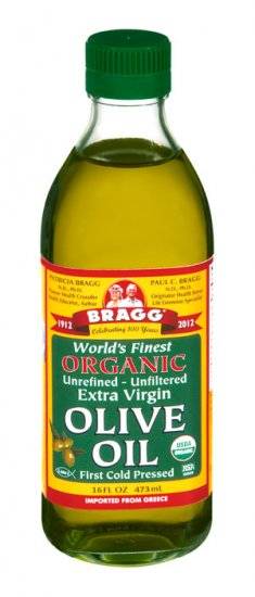 Bragg - Bragg Organic Extra Virgin Olive Oil 16 oz (12 Pack)