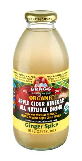 Bragg - Bragg Organic Apple Cider Vinegar Drink - Ginger Spice 16 oz (12 Pack)