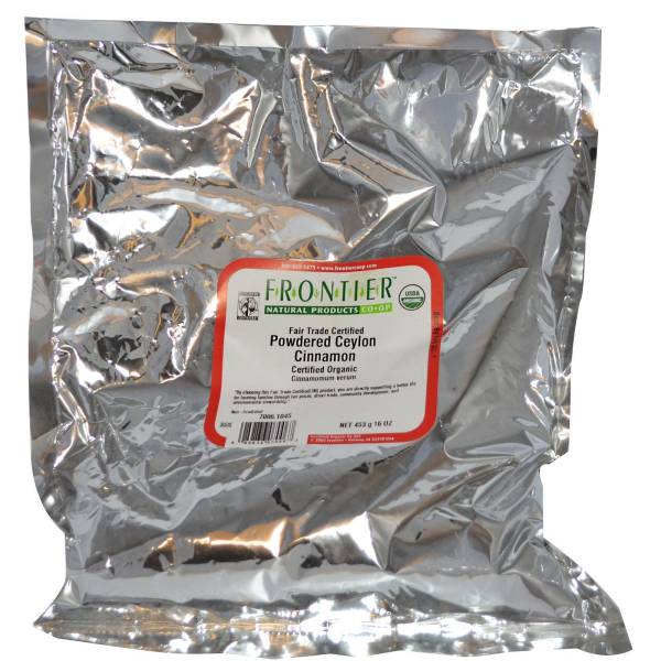 Frontier Natural Products - Frontier Natural Products Organic Ceylon Cinnamon 1 lb