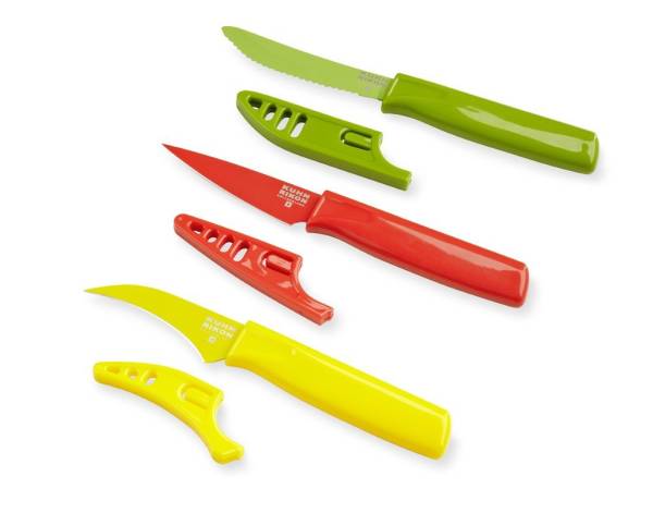 Kuhn Rikon - Kuhn Rikon Colori Specialty Paring Knife Set
