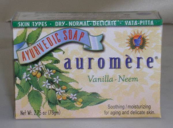 Auromere - Auromere Ayurvedic Bar Soap Vanilla-Neem (2 Pack)