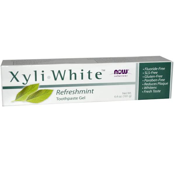Now Foods - Now Foods XyliWhite Toothpaste Gel 6.4 oz - Refreshmint (2 Pack)