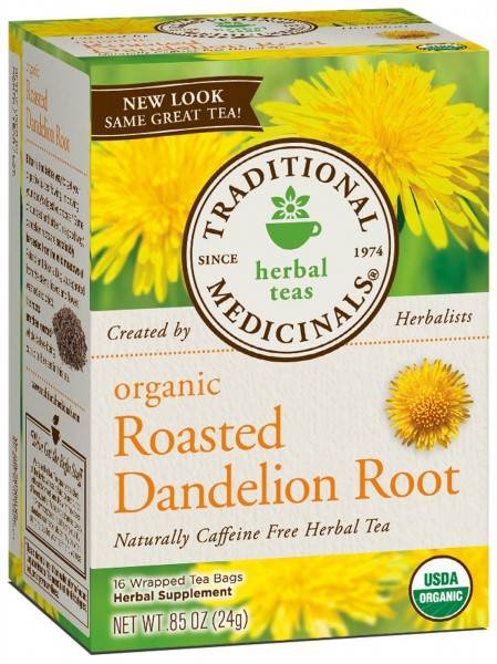 Traditional Medicinals - Traditional Medicinals Organic Roasted Dandelion Root 16 bag (2 Pack)