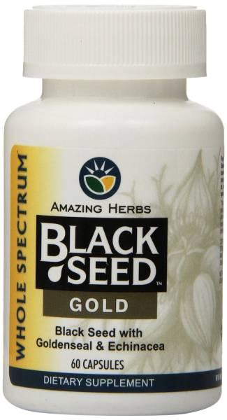 Amazing Herbs - Amazing Herbs Black Seed Gold 60 capsule