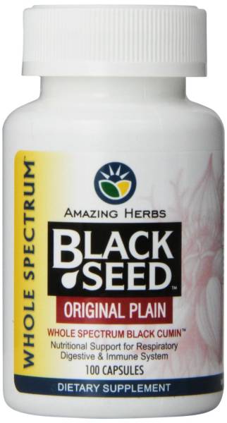 Amazing Herbs - Amazing Herbs Black Seed Original Plain 100 capsule