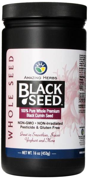 Amazing Herbs - Amazing Herbs Black Seed Whole Seed 16 oz
