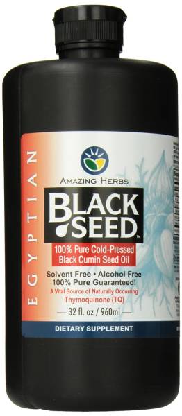 Amazing Herbs - Amazing Herbs Egypian Black Seed Oil 32 oz