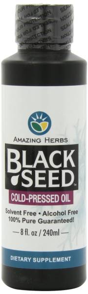 Amazing Herbs - Amazing Herbs Premium Black Seed Oil 8 oz