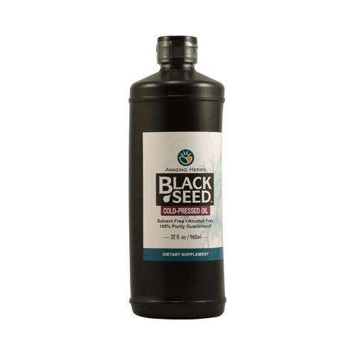 Amazing Herbs - Amazing Herbs Premium Black Seed Oil 32 oz